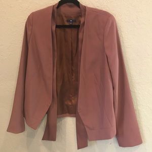 Flowy Mauve Blazer